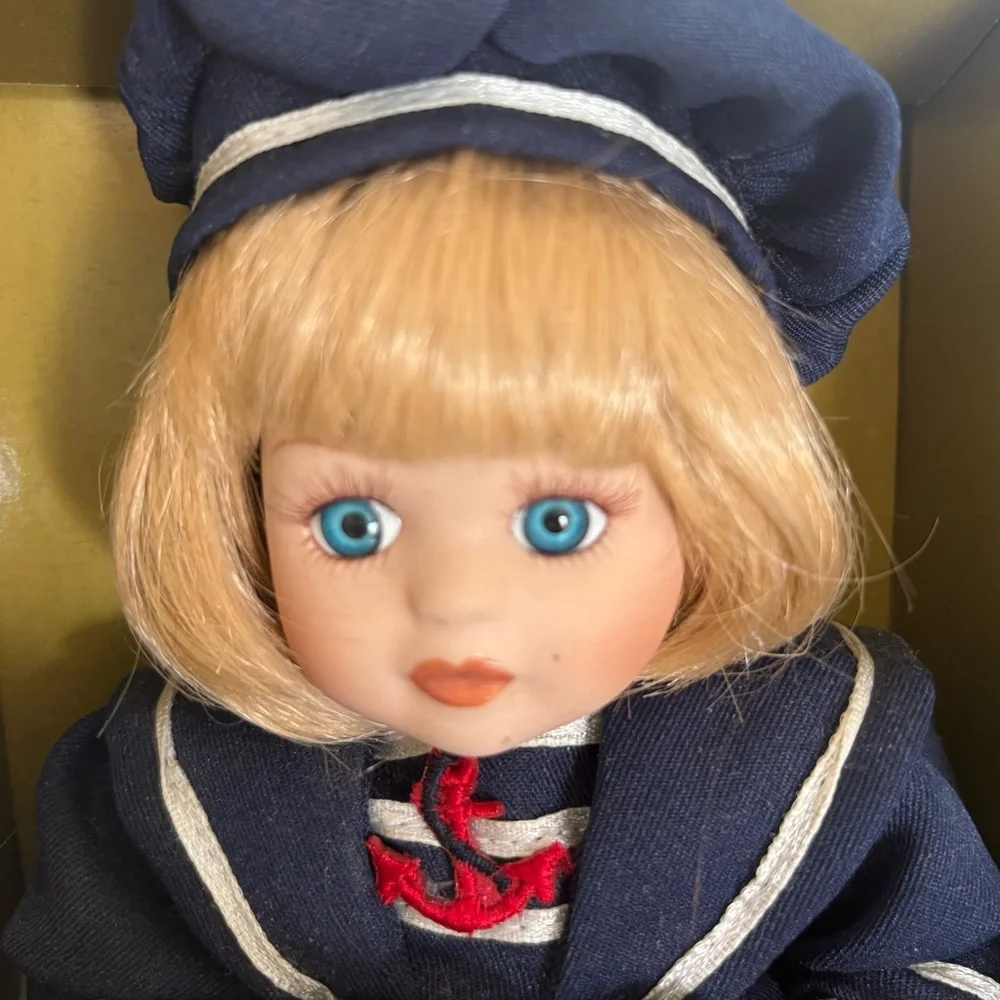 Collectible Memories Porcelain Doll – Limited Collector’s Edition Sailor Outfit